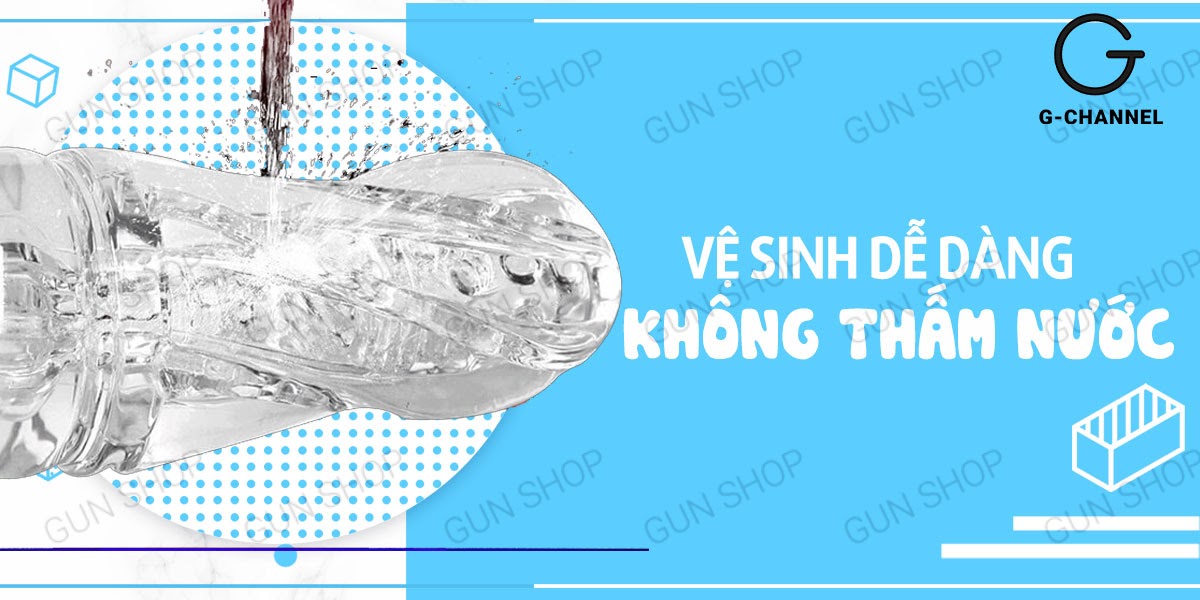 Âm đạo giả trong suốt Snail Cup cốc thủ dâm cao cấp hot