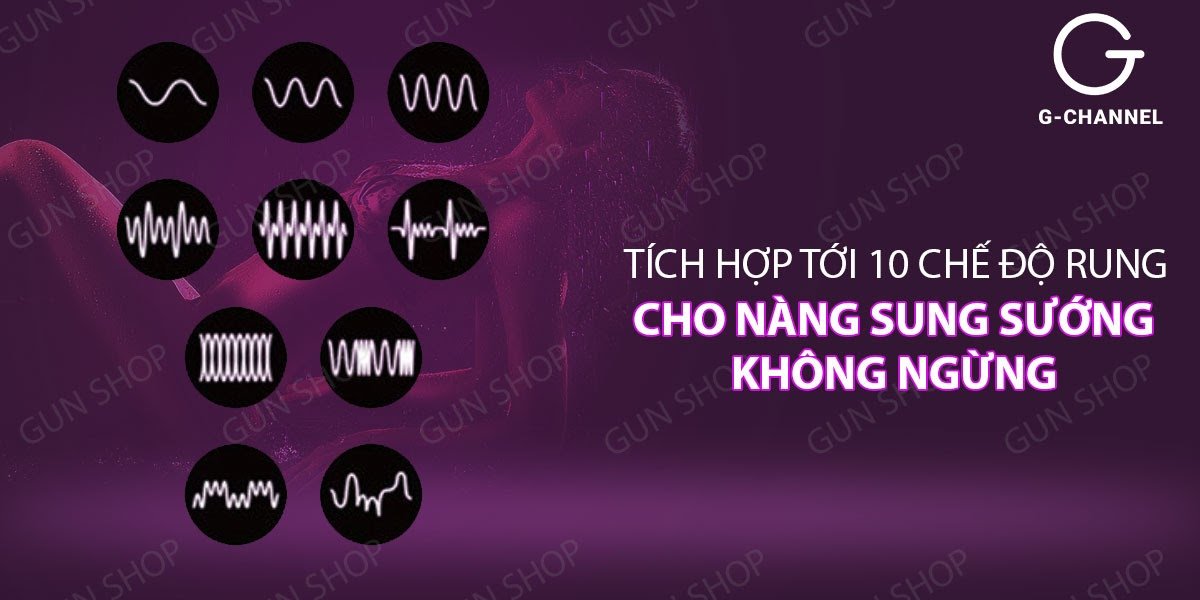 Trứng rung tình yêu điều khiển từ xa 10 chế độ rung hot giá tốt