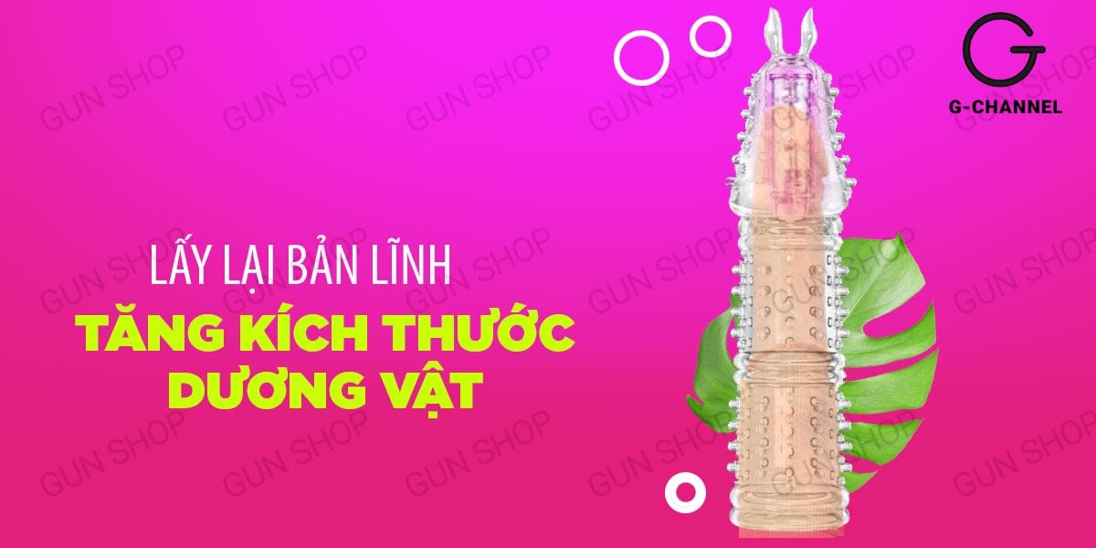 Bao cao su rung Yeain Bumblebee tăng kích thước, siêu nhạy, an toàn