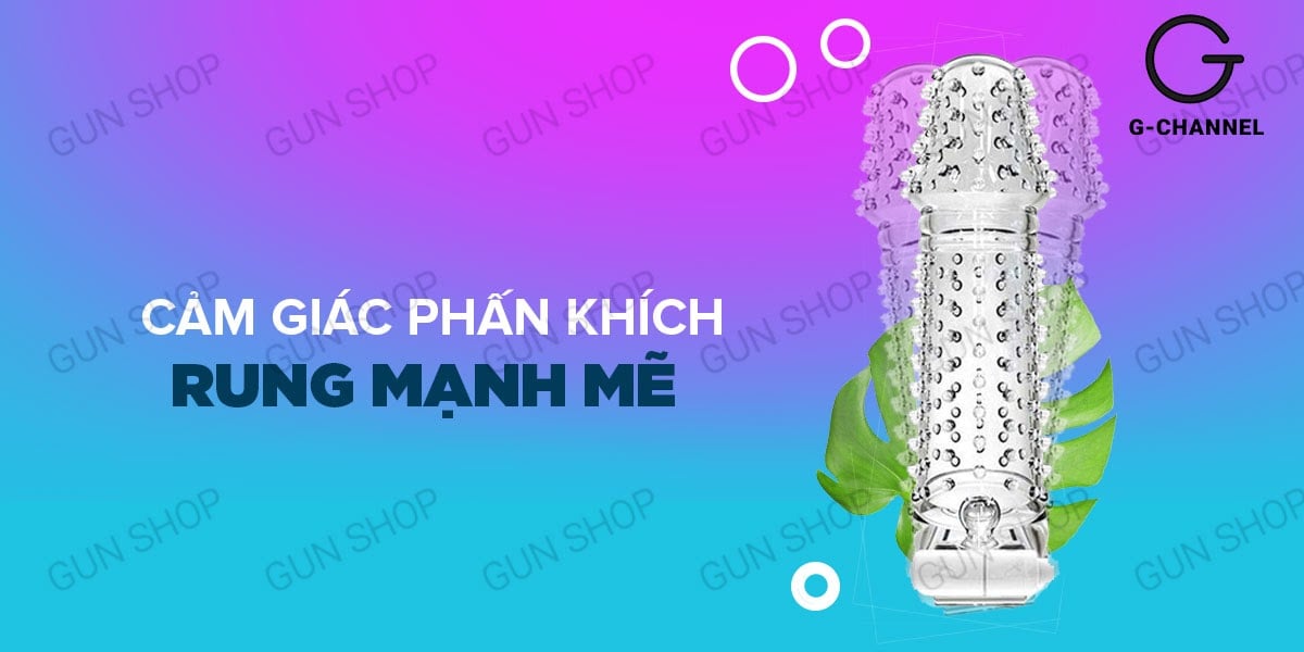 Bao cao su đôn dên tăng kích thước rung Yeain tối ưu hưng phấn