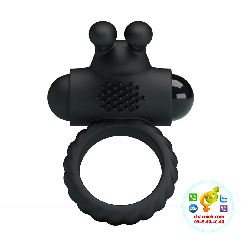 Vòng rung dương vật Prettylove Eudora kích thích điểm G siêu mê