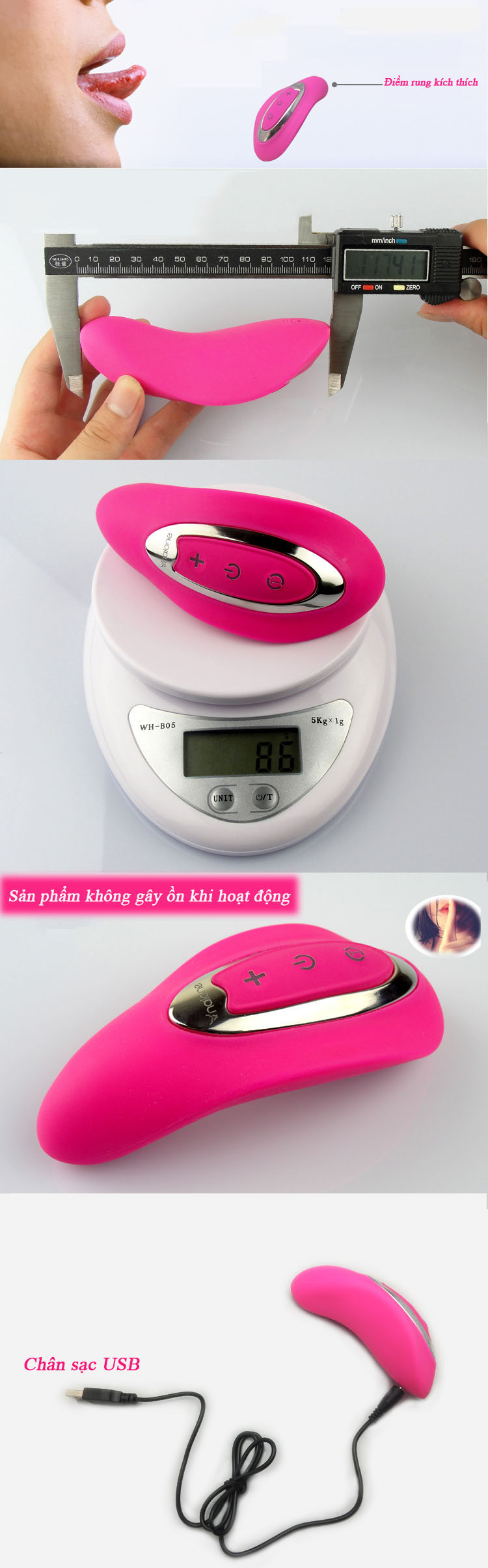 Máy massage Nalone Crescent Bay DC54D – Thư giãn, sảng khoái, săn sale