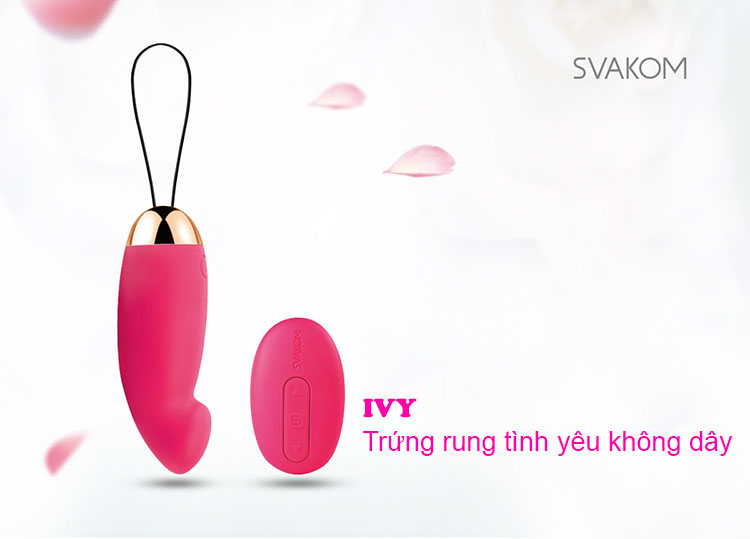 Địa chỉ bán Trứng rung điều khiển xa Svakom IVY DC89Y  tốt nhất