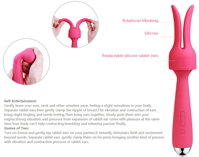 Chày Rung Sưởi Ấm Svakom Emma Cao Cấp Sextoy Giải Tỏa Stress