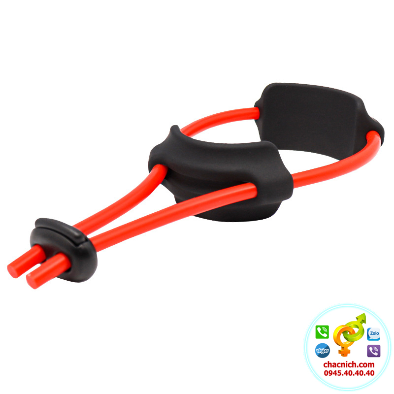 Dây thắt dương vật chống xuất tinh sớm PD Cockring Red Pico Mỹ chính hãng