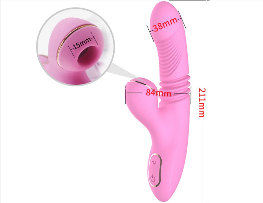 Dương Vật Rung Ngoáy Sưởi Ấm Dibe Đa Chức Năng Kích Thích