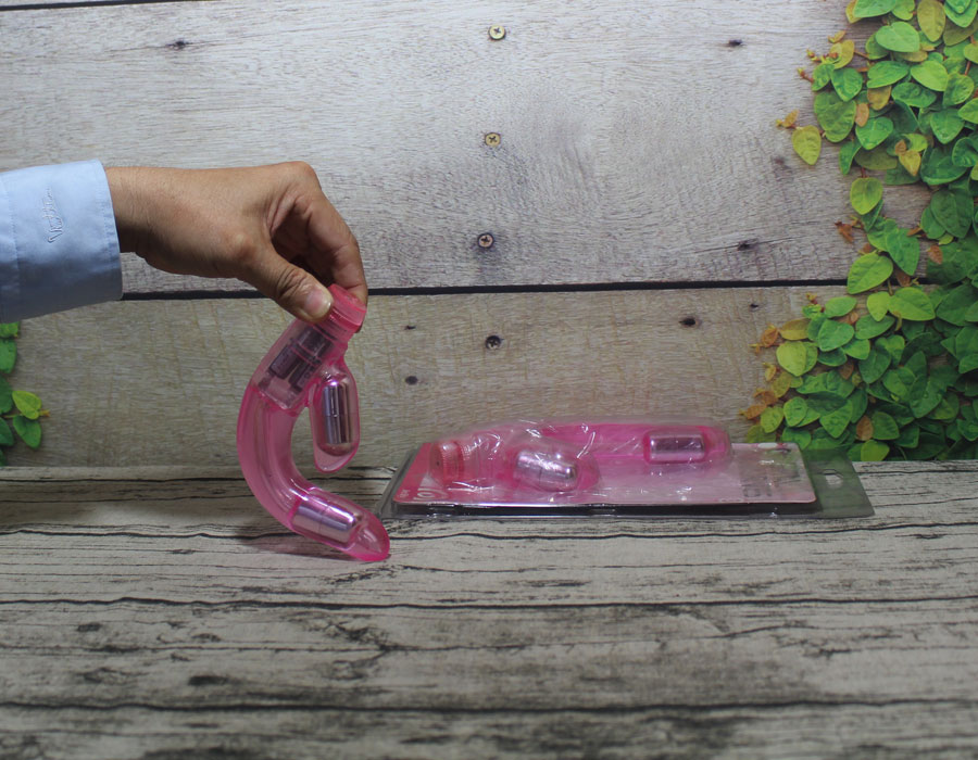 Dương vật móc câu rung mạnh kích thích điểm G âm đạo chất liệu ABS mềm mại