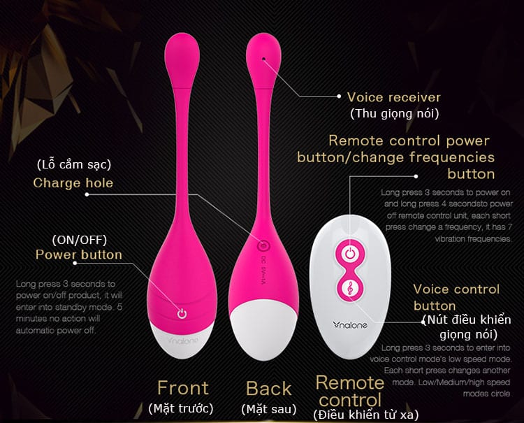 Máy Massage Nalone Sweetie 7 Chế Độ Rung Kích Thích Điểm G