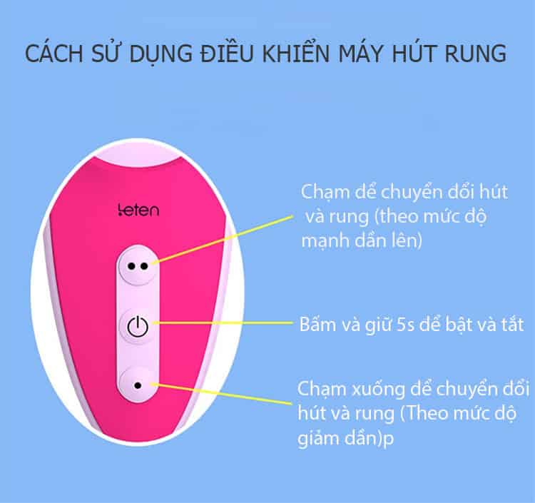 Máy Rung Mini Hút Mềm Mại Kèm Trứng Rung Cao Cấp MS41C