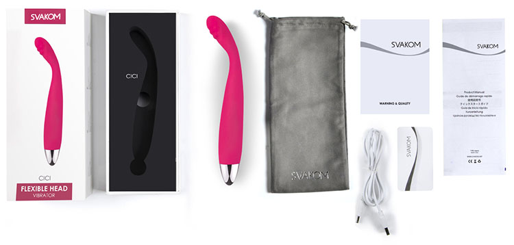 Máy mát xa âm đạo Svakom Cici USA cảm giác tuyệt vời dễ dùng