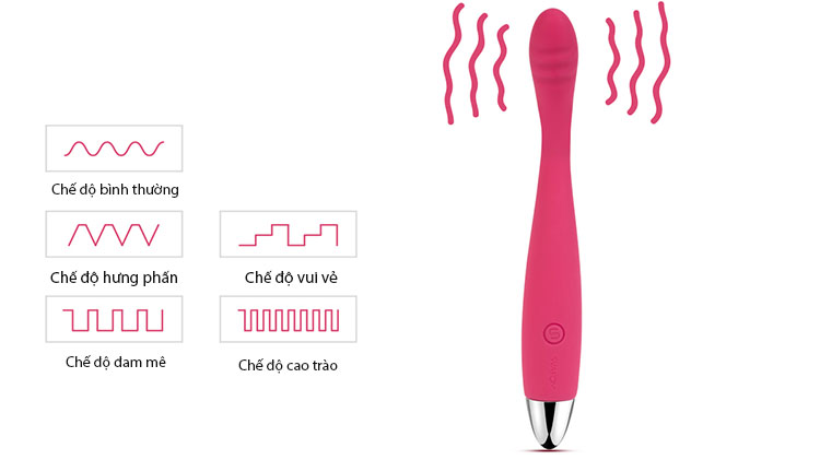 Máy mát xa âm đạo Svakom Cici USA cảm giác tuyệt vời dễ dùng