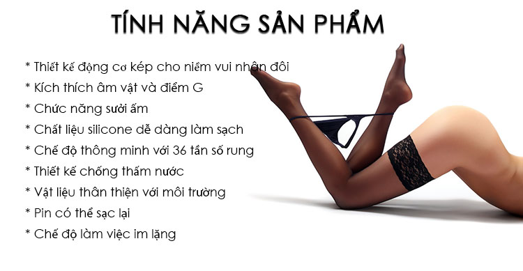 Máy rung điểm G sưởi ấm Svakom Angel cao cấp massage cực đã