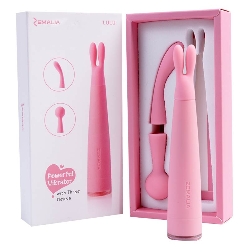 Máy rung âm đạo mini 3 đầu Svakom Lulu silicon an toàn kích thích