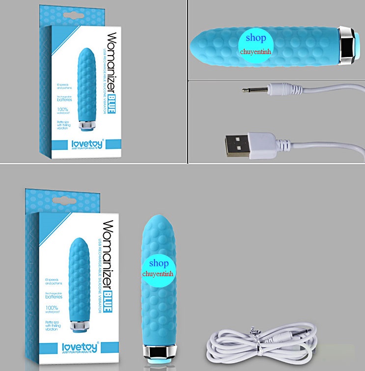 Que Rung Lovetoy Blue Tình Yêu Mạnh Mẽ Kích Thích Tận Hưởng