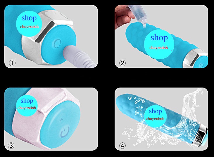 Que Rung Lovetoy Blue Tình Yêu Mạnh Mẽ Kích Thích Tận Hưởng
