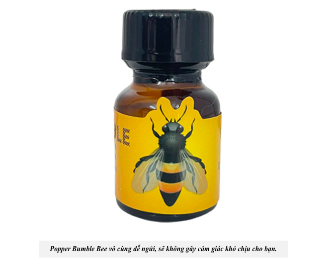 Popper Bumble Bee con ong vàng 10ml kích thích cực khoái an toàn
