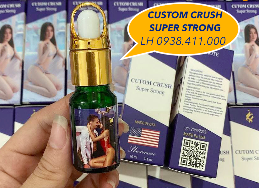 Đại lý Custom Crush Super Strong thuốc kích dục nữ cực mạnh dạng nước chính hãng Mỹ  giá tốt