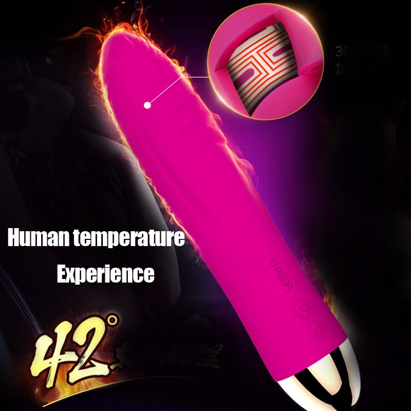 Leten Thanh rung tỏa nhiệt silicon mềm mại kích thích cực đỉnh