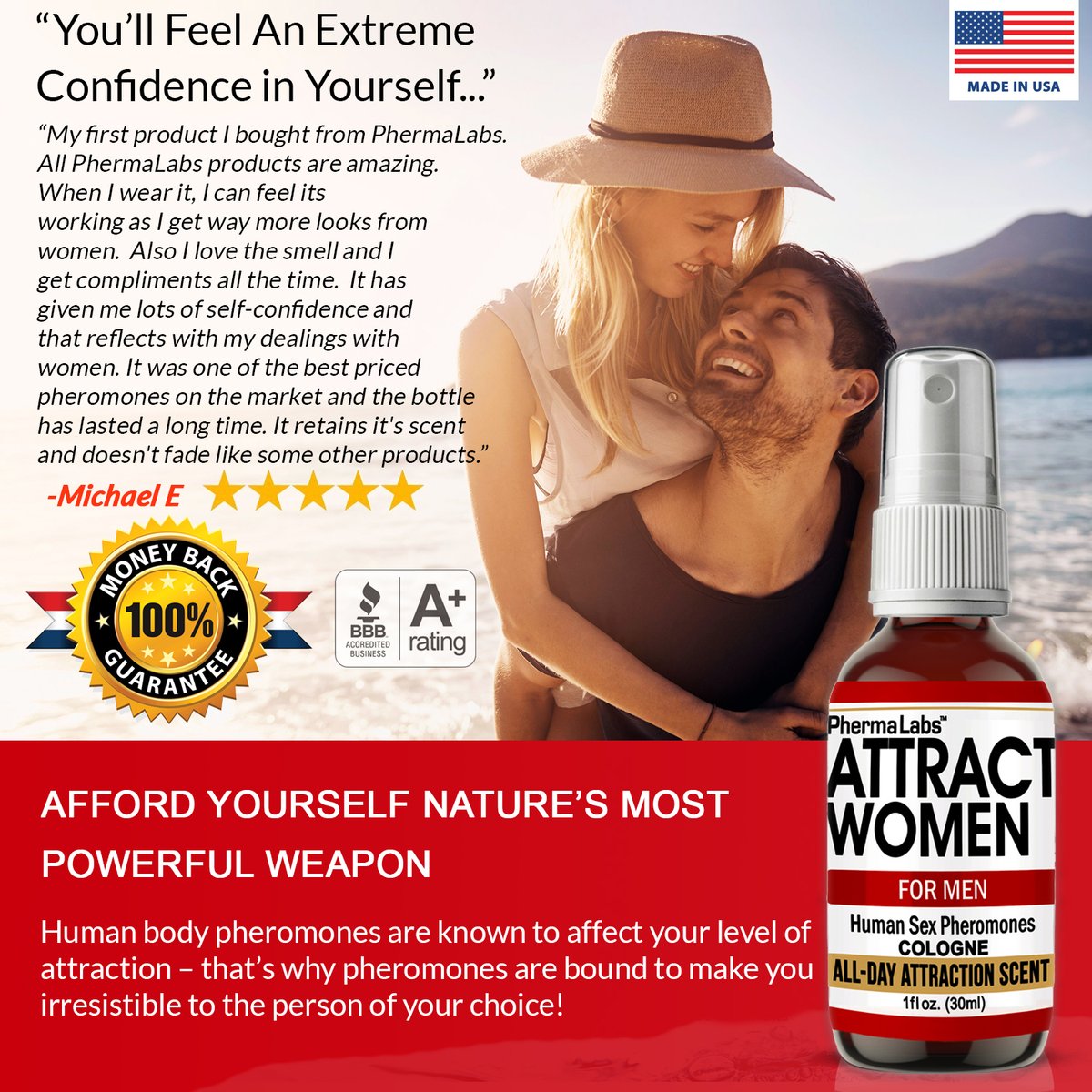 Pherma Labs Xịt Kích Dục Nữ Chính Hãng Mỹ Tự Nhiên Quyến Rũ