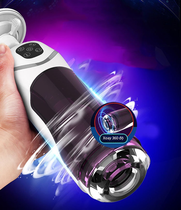 Máy âm đạo tự động xoay thụt LC EasyLove đa chức năng Máy âm đạo tự động xoay thụt LC EasyLove đa chức năng