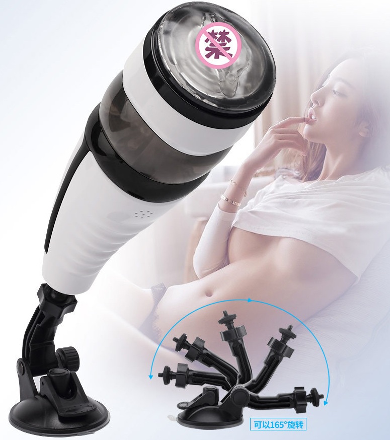 Âm Đạo Giả Cho Nam Xoay Thụt Rung Rên Tai Nghe Đế Hít