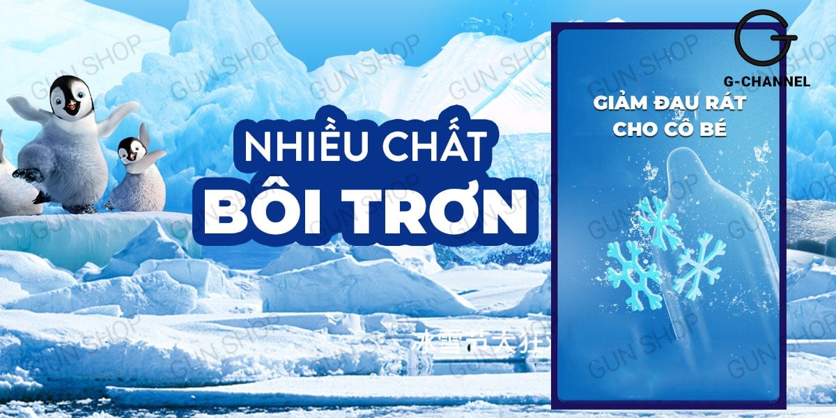 Phân phối Bao cao su Muaisi Cool - Siêu điểm nổi mát lạnh - Hộp 10 cái  hàng mới về