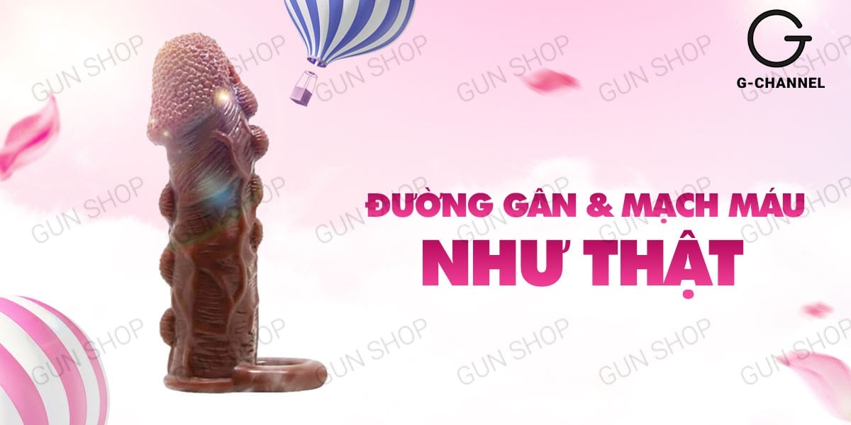Kho sỉ Bao cao su đôn dên tăng kích thước có dây đeo Baile Braveman 14 x 4cm giá rẻ