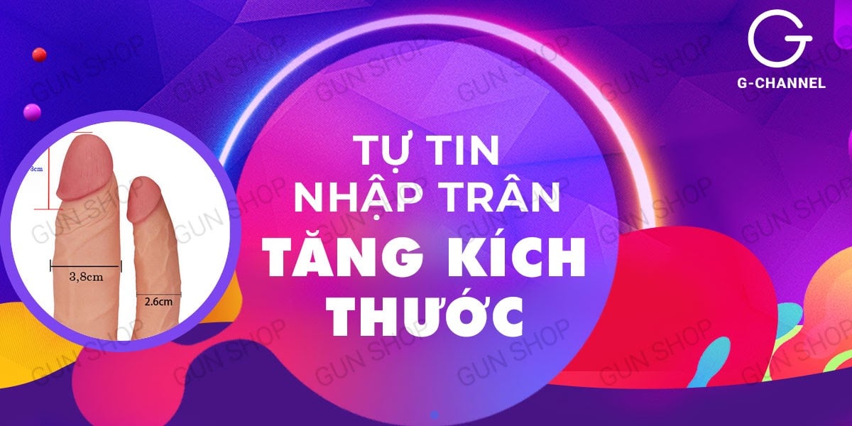 Bao cao su đôn dên Lovetoy 2 đầu silicon an toàn tăng khoái cảm