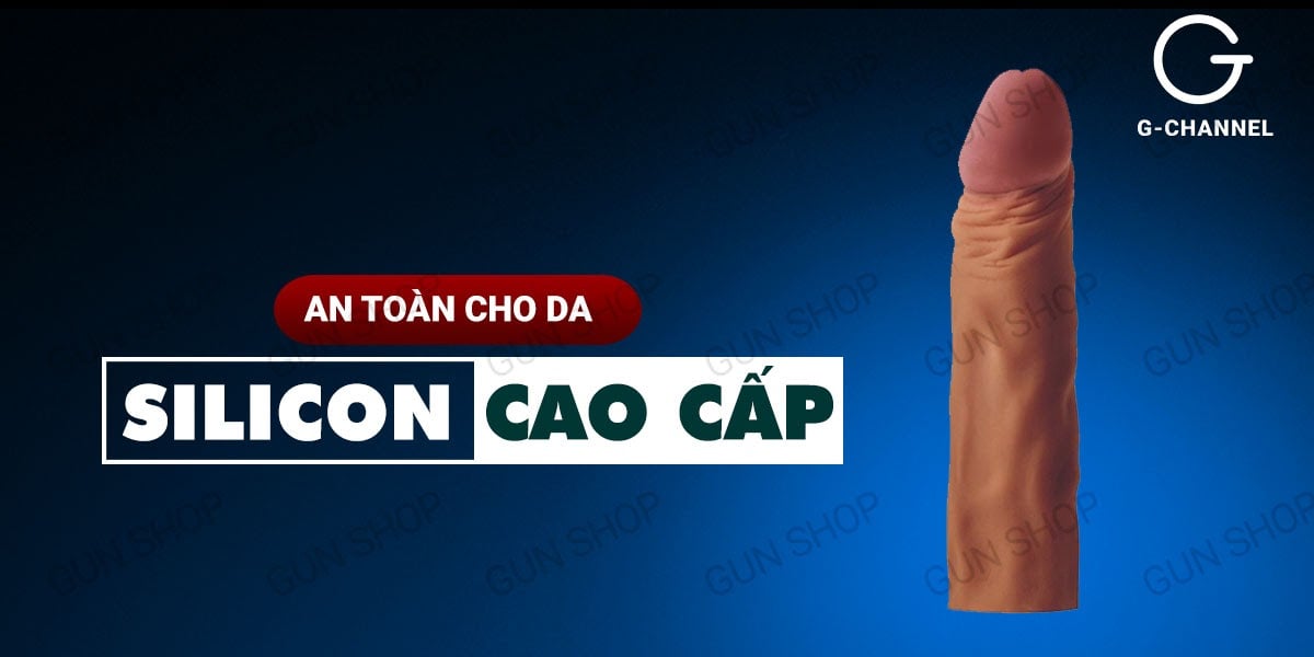 Bao cao su đôn dên tăng kích thước Lovetoy kích thích thêm 5cm