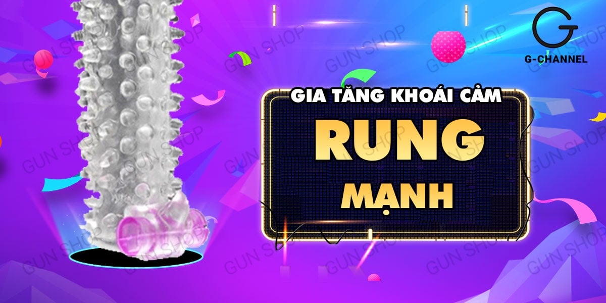 Địa chỉ bán Bao cao su đôn dên tăng kích thước Baile Rồng rung  giá sỉ
