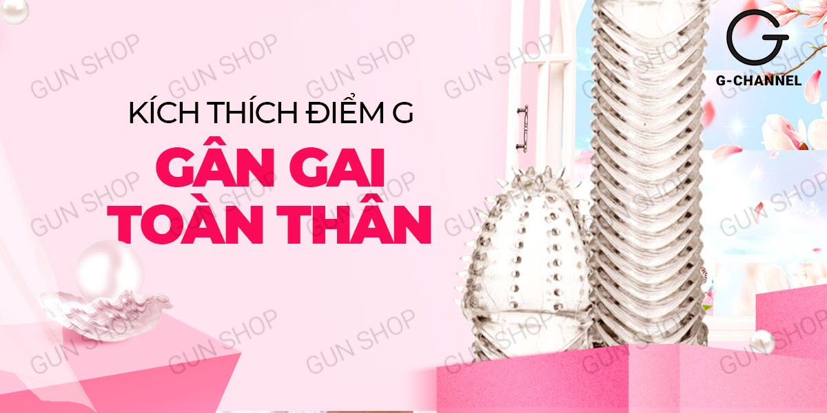 Bỏ sỉ Bao cao su đôn dên tăng kích thước Aichao - Gân gai  có tốt không?