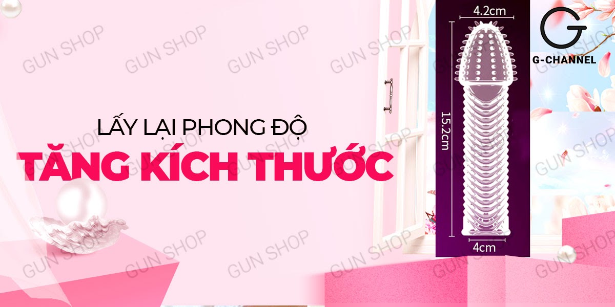 Bỏ sỉ Bao cao su đôn dên tăng kích thước Aichao - Gân gai  có tốt không?