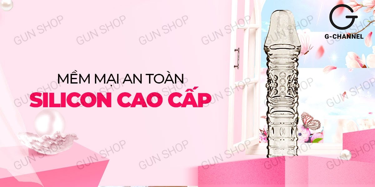 Bao cao su đôn dên Aichao tăng kích thước gân nổi kích thích