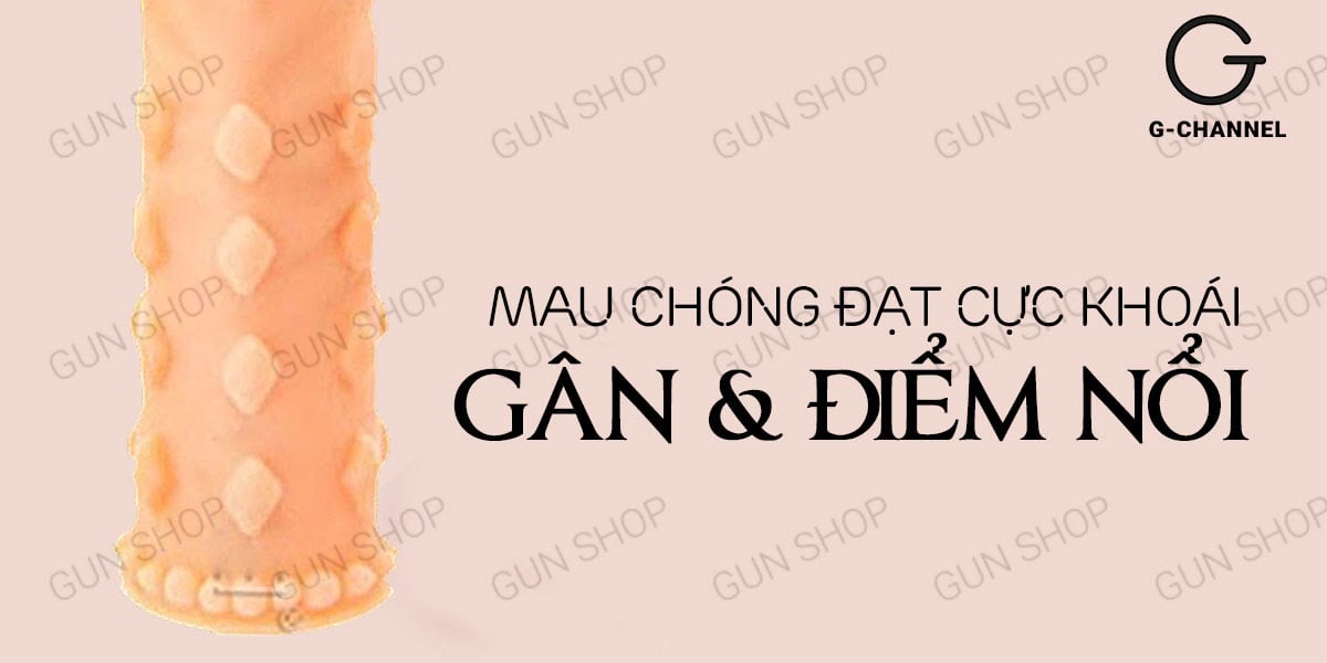 Đại lý Bao cao su đôn dên tăng kích thước Yeain Maxman tăng 2  hàng xách tay