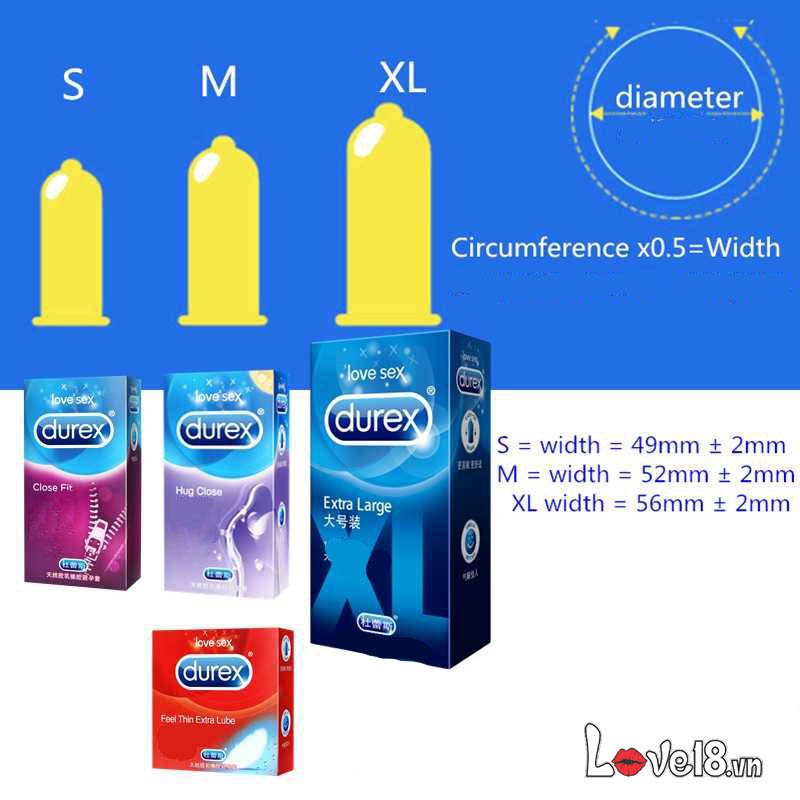 Đánh giá Bao cao su Durex Extra Large size XL  tốt nhất