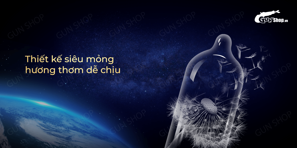 Bao cao su Durex Fetherlite Siêu mỏng Gel nhiều Hộp 12 cái