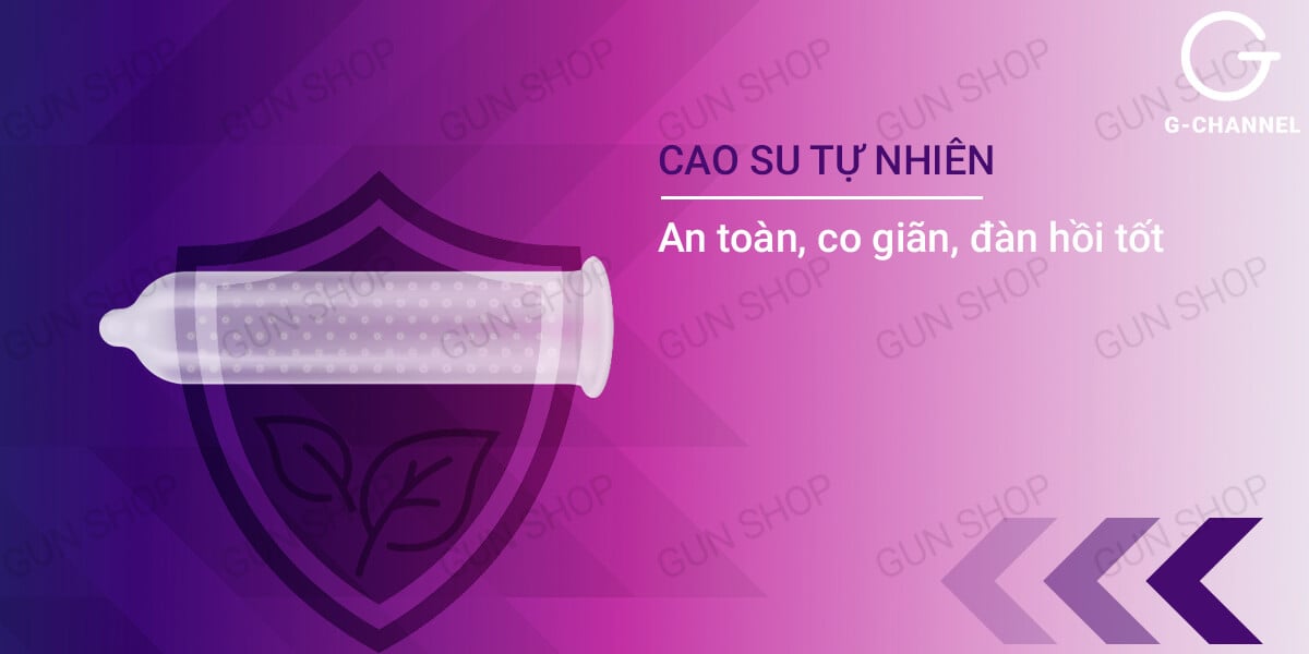 Đại lý Bao cao su Human - Hương dâu điểm nổi - Hộp 120 cái  nhập khẩu