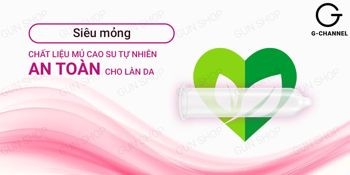 Bao cao su Relax hương dâu mềm mượt an toàn hộp 12 cái