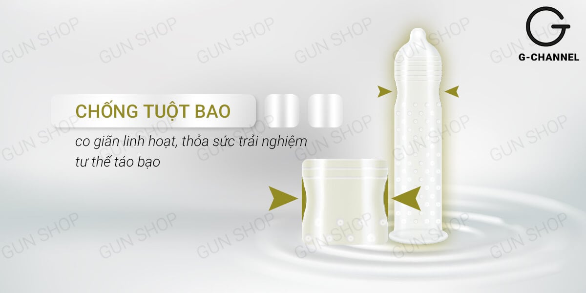 Phân phối Bao cao su Innova Vàng - Kéo dài thời gian - Hộp 12 cái  tốt nhất