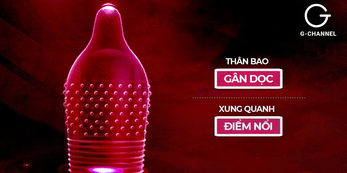 Nhập sỉ Bao cao su Feel Euphoria 4 in 1 - Kéo dài thời gian - Hộp 12 cái  loại tốt