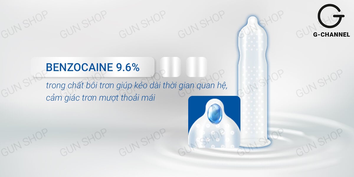 Bỏ sỉ Bao cao su gân gai Innova Đen Kéo dài thời gian 12 cái giá sỉ