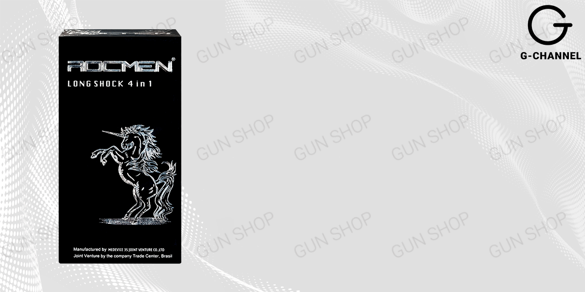 Mua Bao cao su Rocmen Long Shock - Kéo dài thời gian - Hộp 12 cái  loại tốt