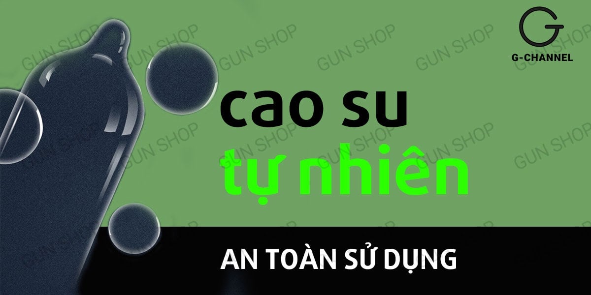 Bao cao su Kimono Long Shock mỏng 0.03mm kéo dài khoái cảm hộp 12