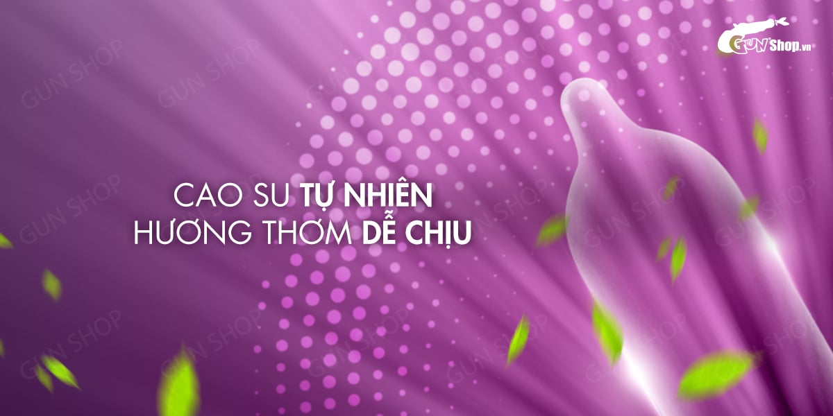 Bao cao su Mingliu siêu mỏng hộp 10 cái kích thích khoái cảm