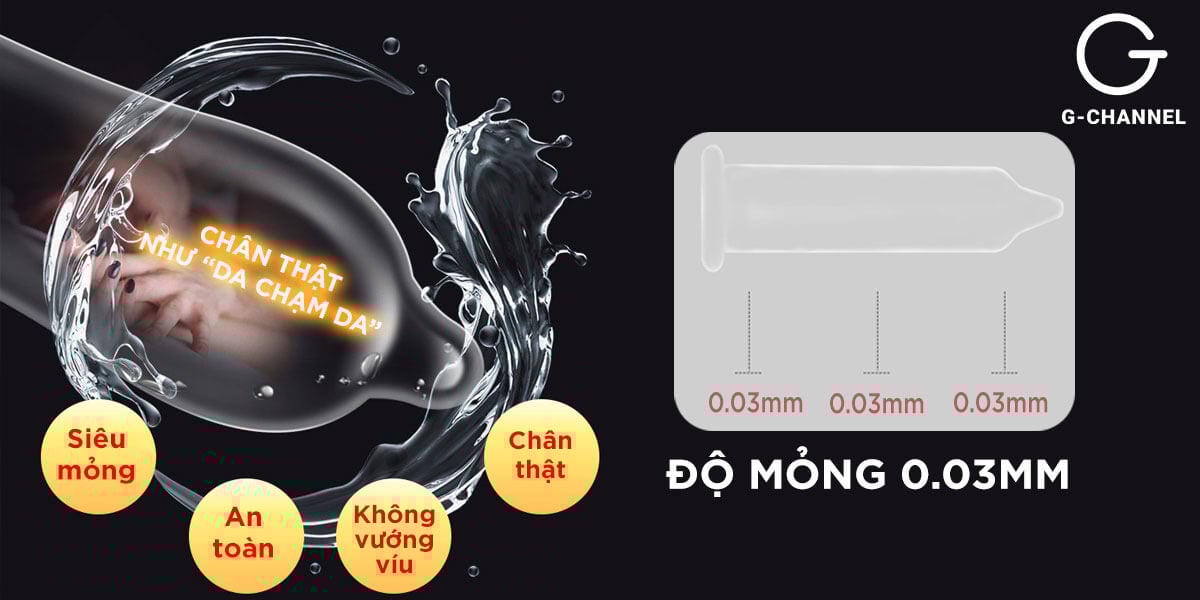 Địa chỉ bán Bao cao su Sagami Feel Up - Siêu điểm nổi - Hộp 10 cái  tốt nhất