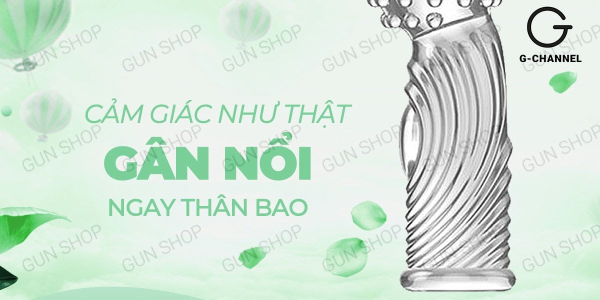 Cung cấp Bao cao su ngón tay Aichao G-spot 3 - Gai nổi lớn - Hộp 1 cái  giá tốt