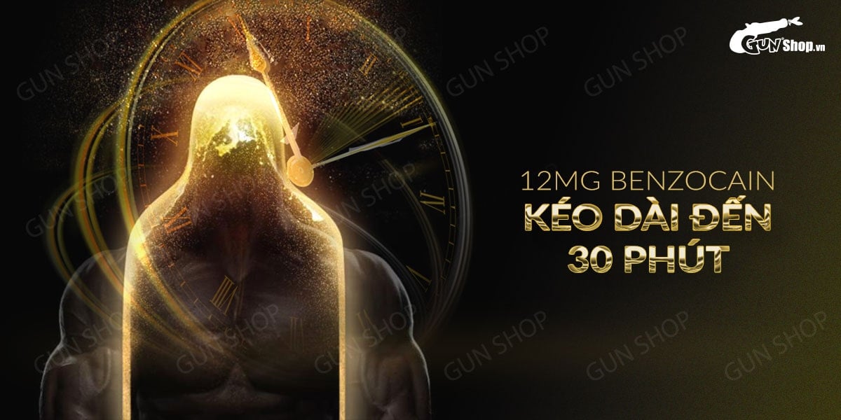 Bao cao su OLO 0.01 Black siêu mỏng kéo dài hưng phấn hộp 10