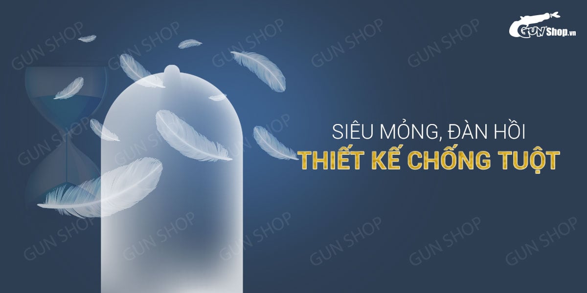 Bao cao su OLO 0.01 Đồng Hồ Xanh kéo dài thời gian vani hộp 10