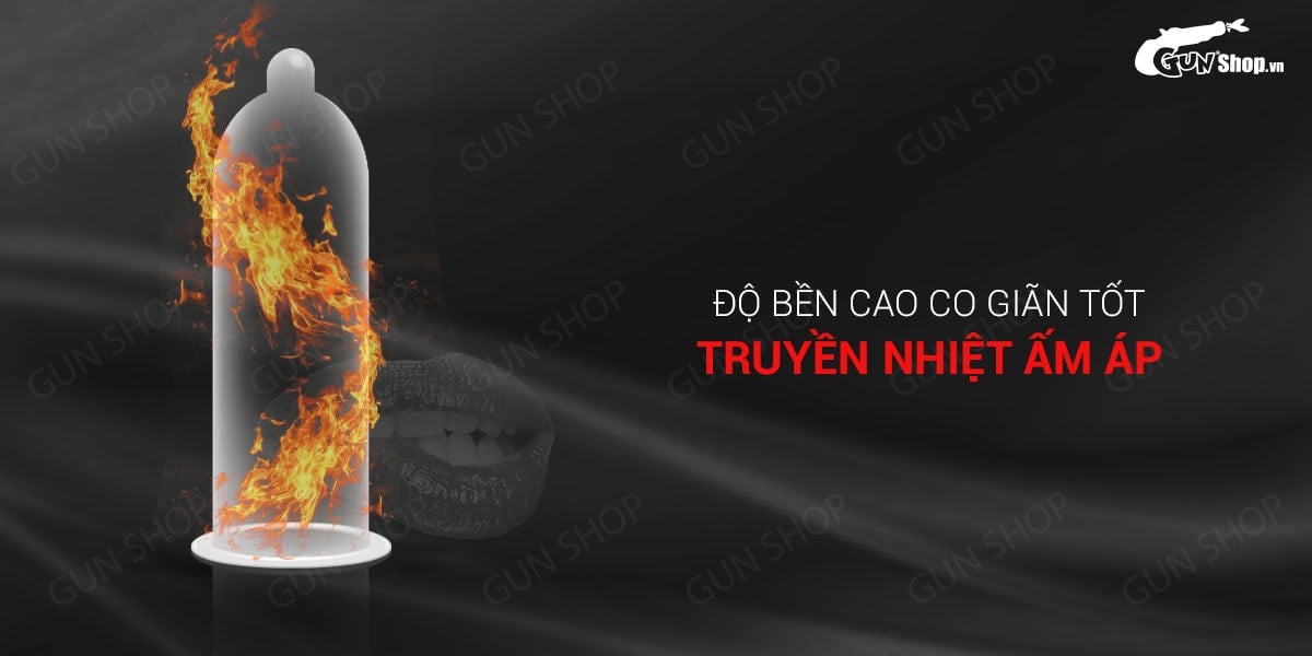 Bao cao su SO Classic siêu mỏng nhiều gel bôi trơn an toàn