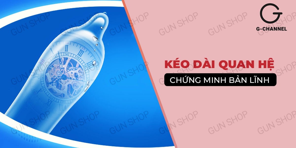 Đại lý Bao cao su Toshiro Long Shock 4in1 - Kéo dài thời gian - Hộp 10 cái  hàng xách tay